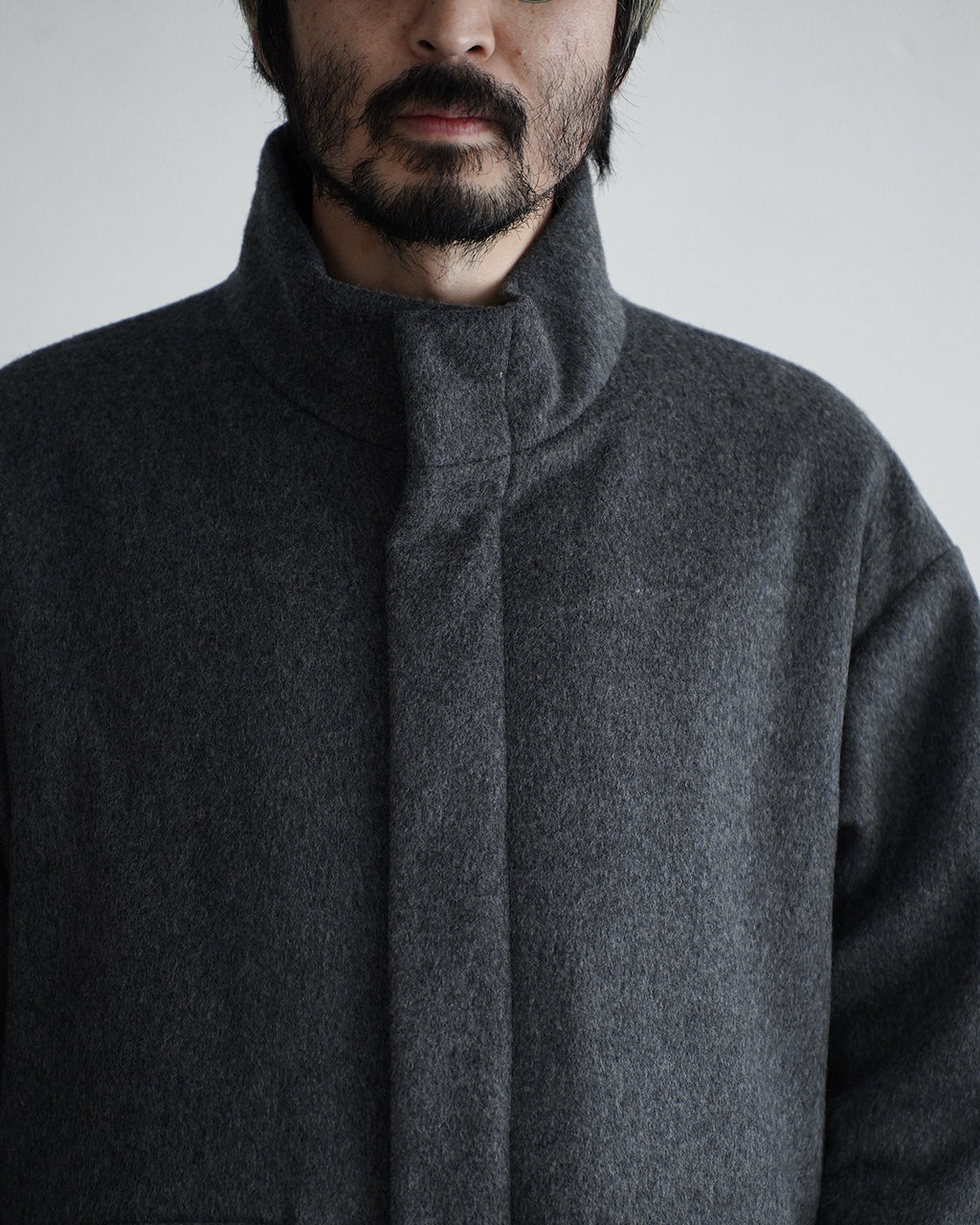 Padded wool blouson BL05263