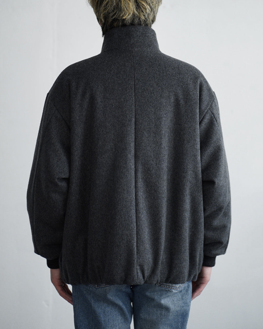 Padded wool blouson BL05263