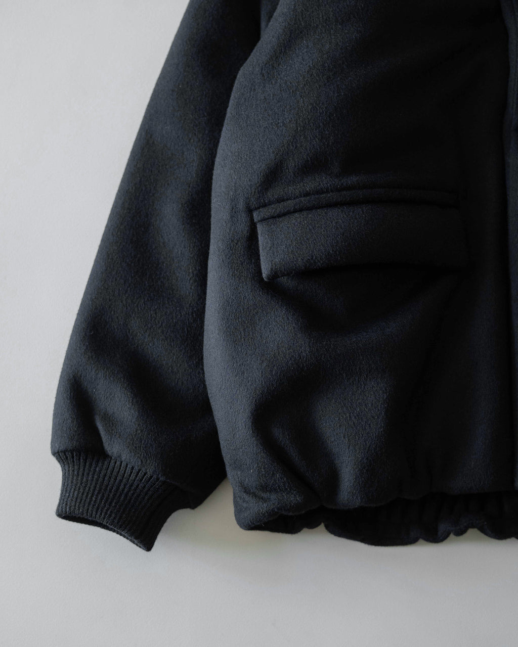Padded wool blouson BL05263