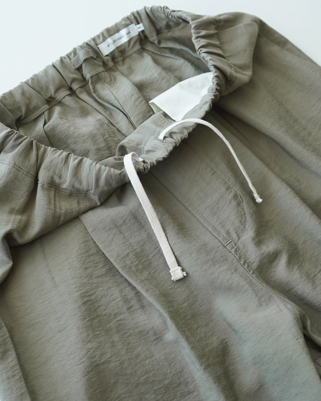 STILL BY HAND スティルバイハンド Rayon linen easy pants レーヨン リネン イージー パンツ | Crouka(クローカ)