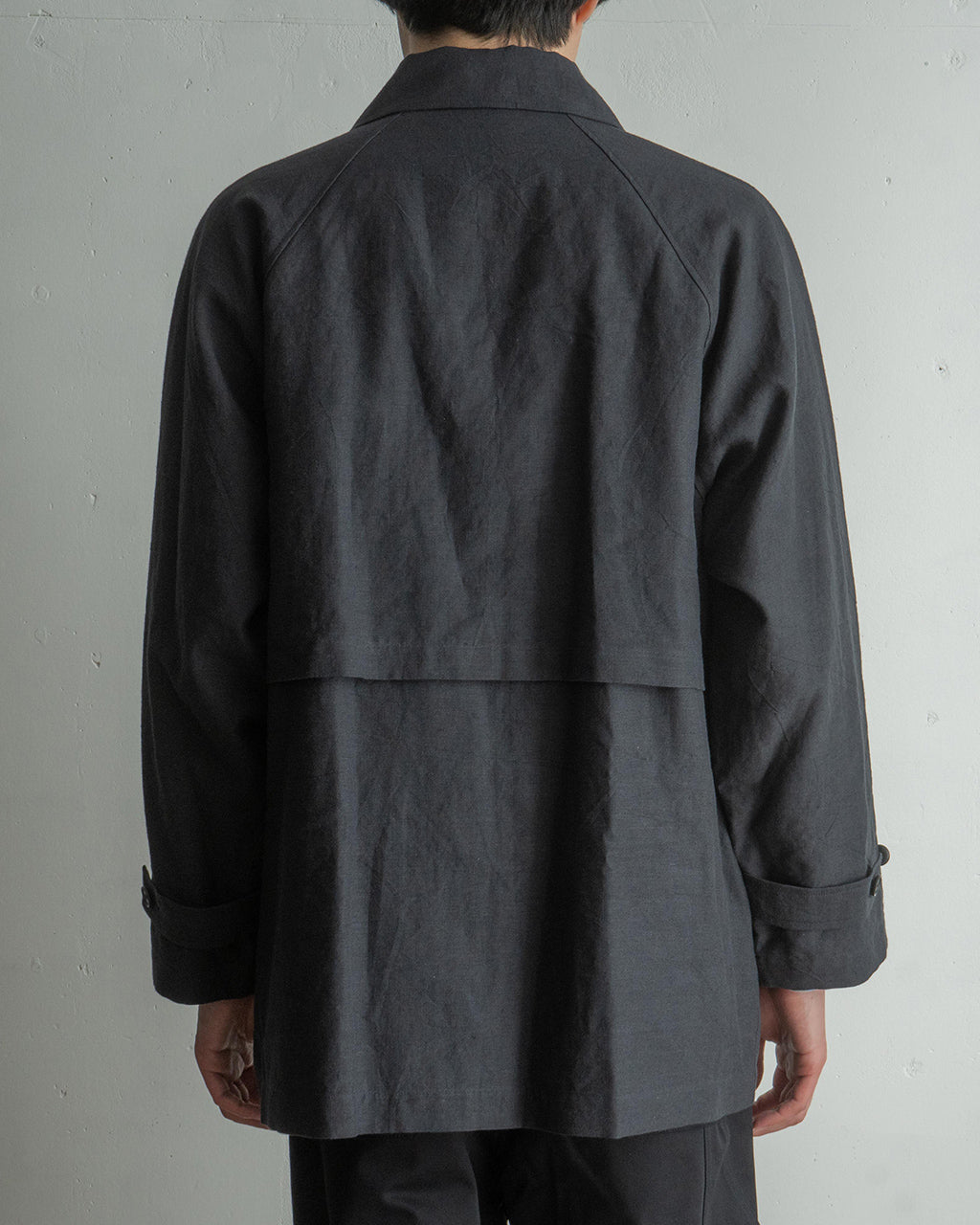 STILL BY HAND スティルバイハンド リネンコットン ハーフコート Linen cotton half coat CO01251【送料無料】