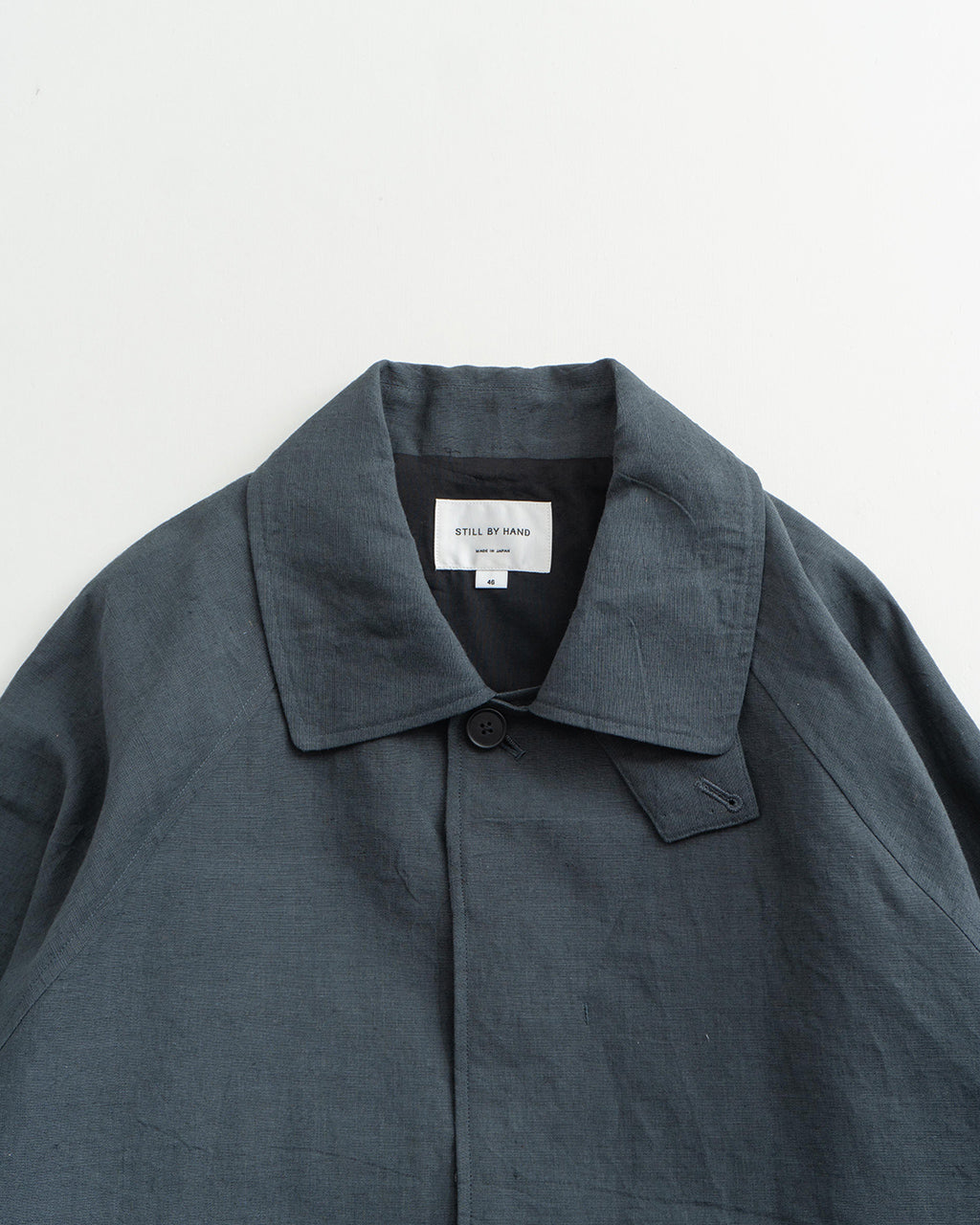 STILL BY HAND スティルバイハンド リネンコットン ハーフコート Linen cotton half coat CO01251【送料無料】