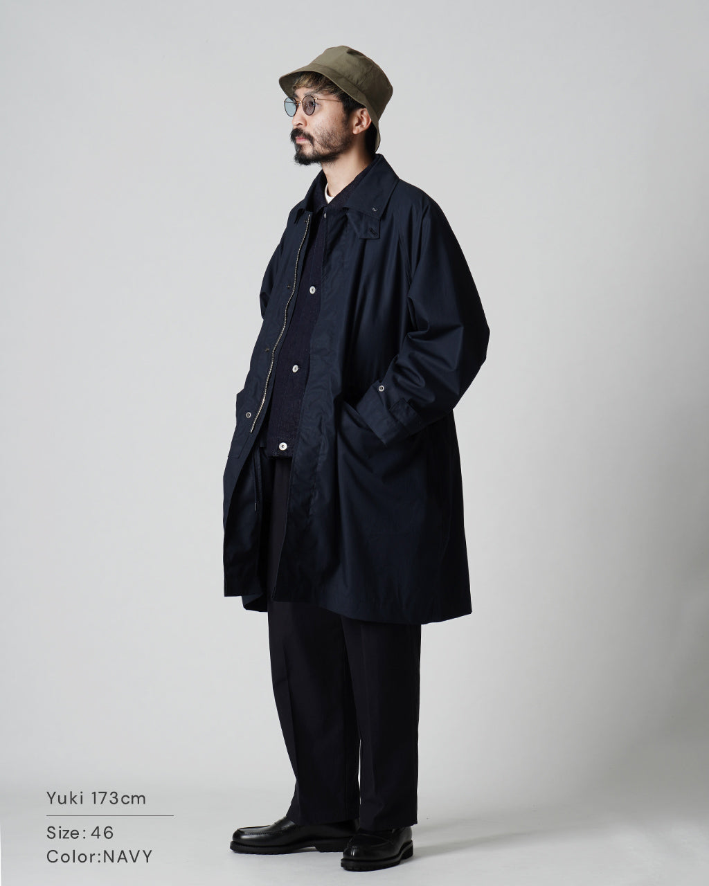 STILL BY HAND スティルバイハンド オーバーサイズ  バルカラー コート OVERSIZED BAL COLLAR COAT ロングコート アウター CO02243【送料無料】