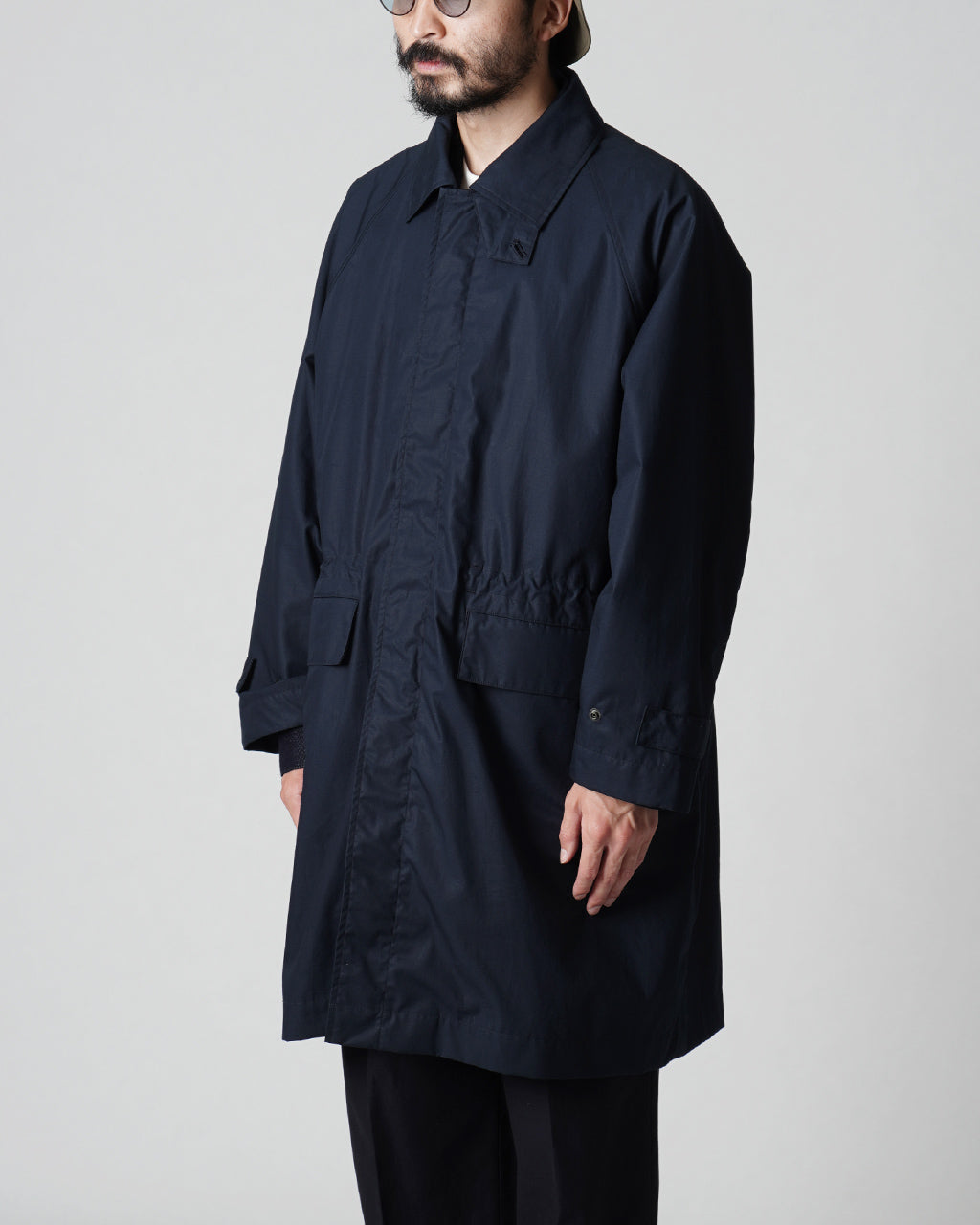 STILL BY HAND スティルバイハンド オーバーサイズ  バルカラー コート OVERSIZED BAL COLLAR COAT ロングコート アウター CO02243【送料無料】