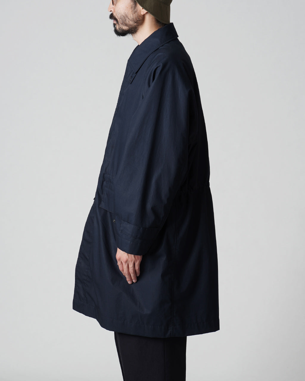 STILL BY HAND 스틸 바이 핸드 오버사이즈 발칼라 코트 OVERSIZED BAL COLLAR COAT 롱 코트 아우터 CO02243【무료우송】 