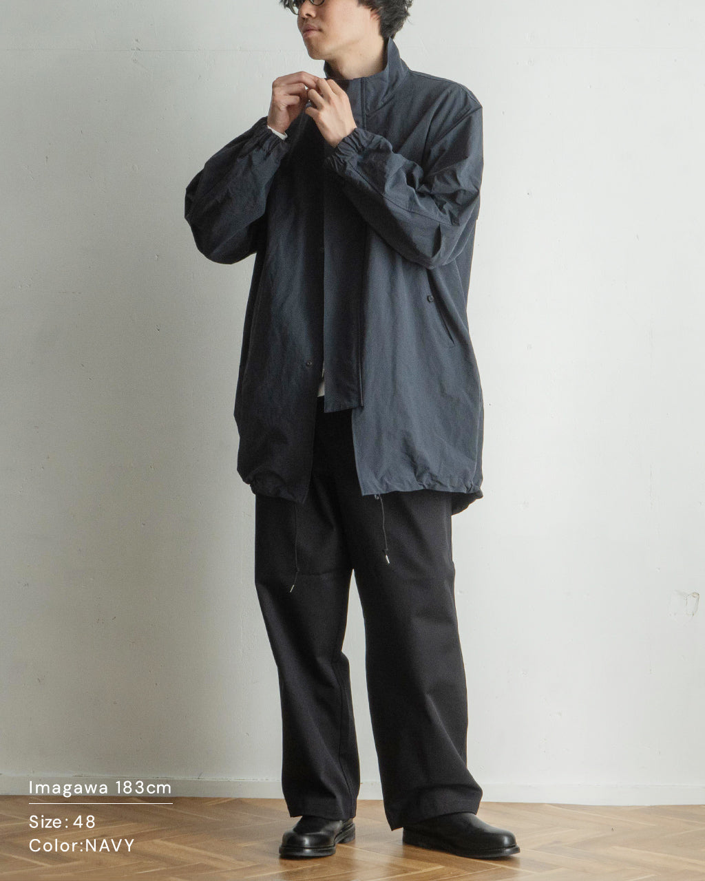 STILL BY HAND スティルバイハンド スタンドカラーコート Stand collar coat CO03251【送料無料】