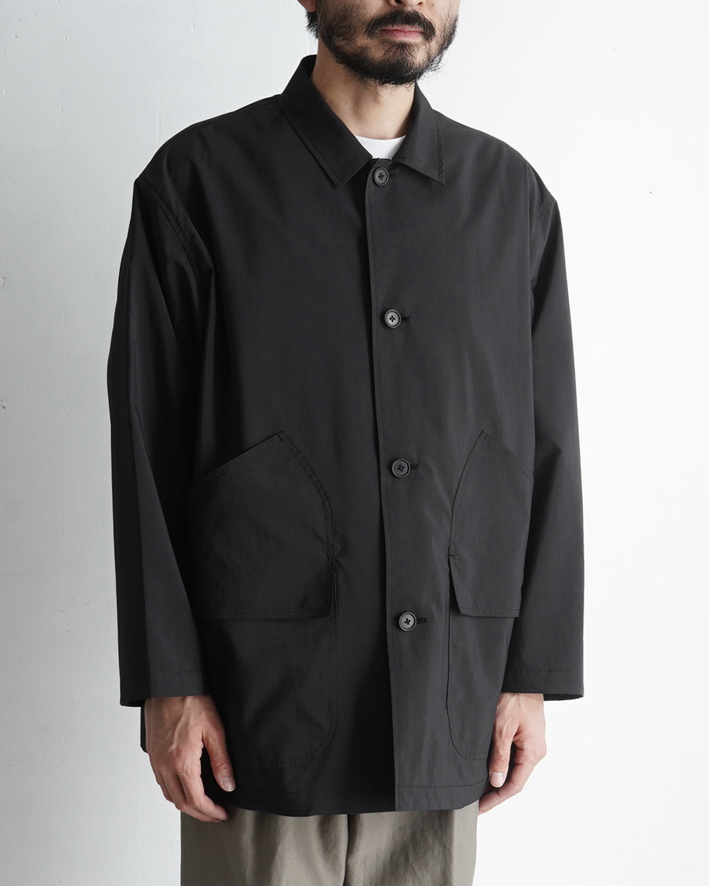 STILL BY HAND スティルバイハンド エアリーハーフコート AIRY HALF COAT CO04251 軽量 【送料無料】