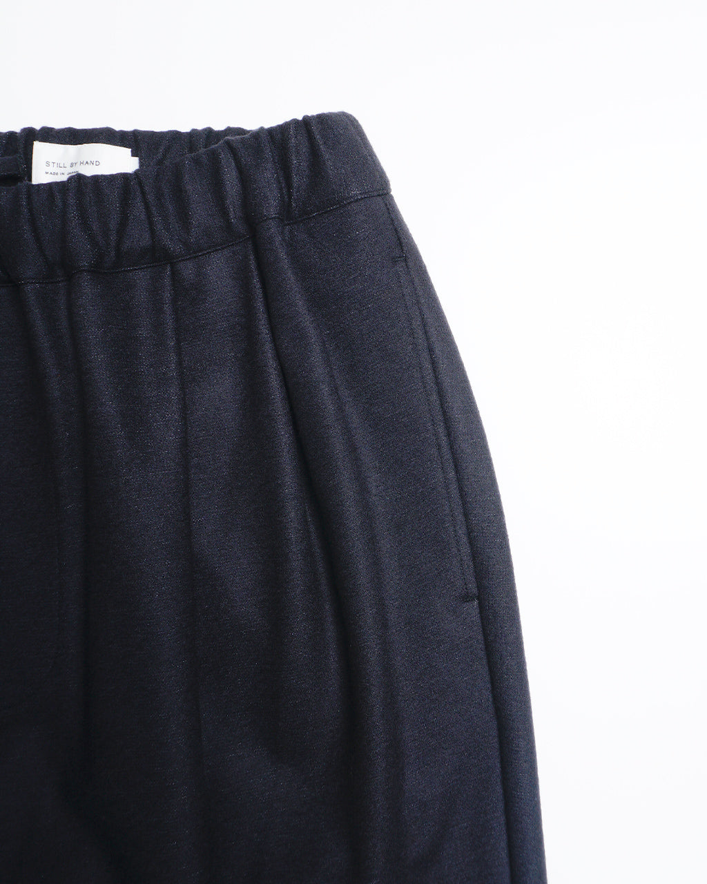 STILL BY HAND スティルバイハンド ワイドパンツ ウール ジャージー ツータック パンツ Wool jersey two tuck pants イージーパンツ CS06243【送料無料】