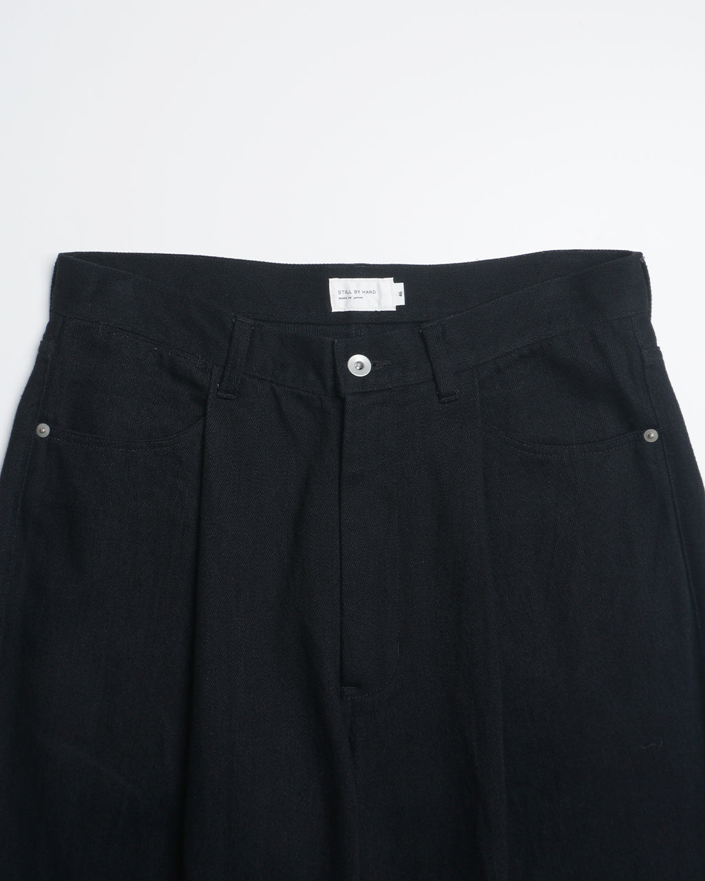 STILL BY HAND スティルバイハンド 12オンス デニム ディープタックパンツ 12oz denim deep tuck pants ジーンズ デニムパンツ DN02243【送料無料】