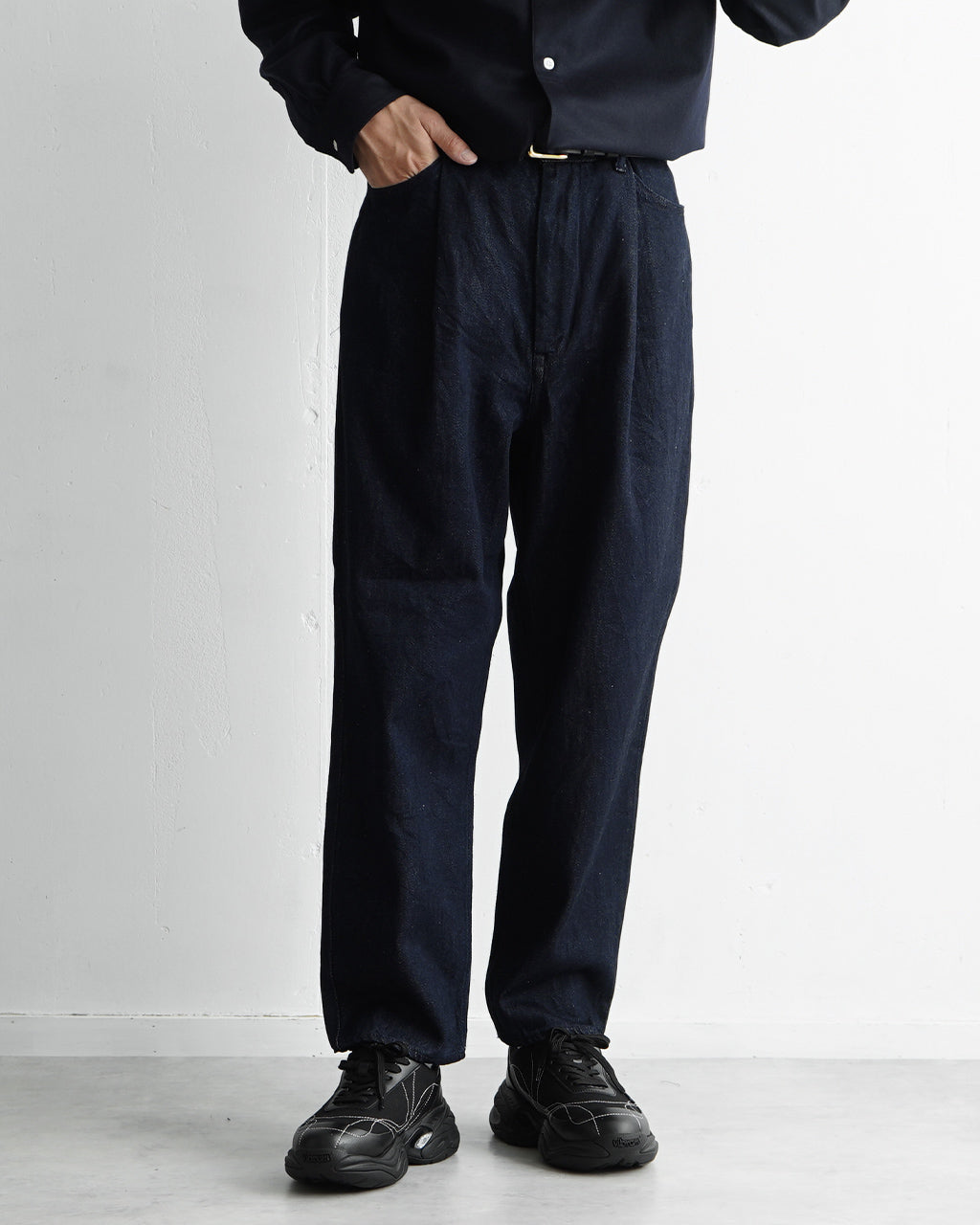 STILL BY HAND スティルバイハンド 12オンス デニム ディープタックパンツ 12oz denim deep tuck pants ジーンズ デニムパンツ DN02243【送料無料】