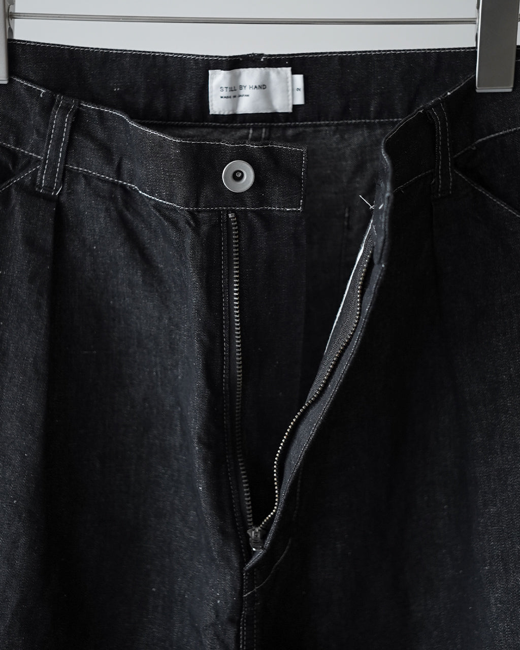 Hemp mixed denim pants DN02261