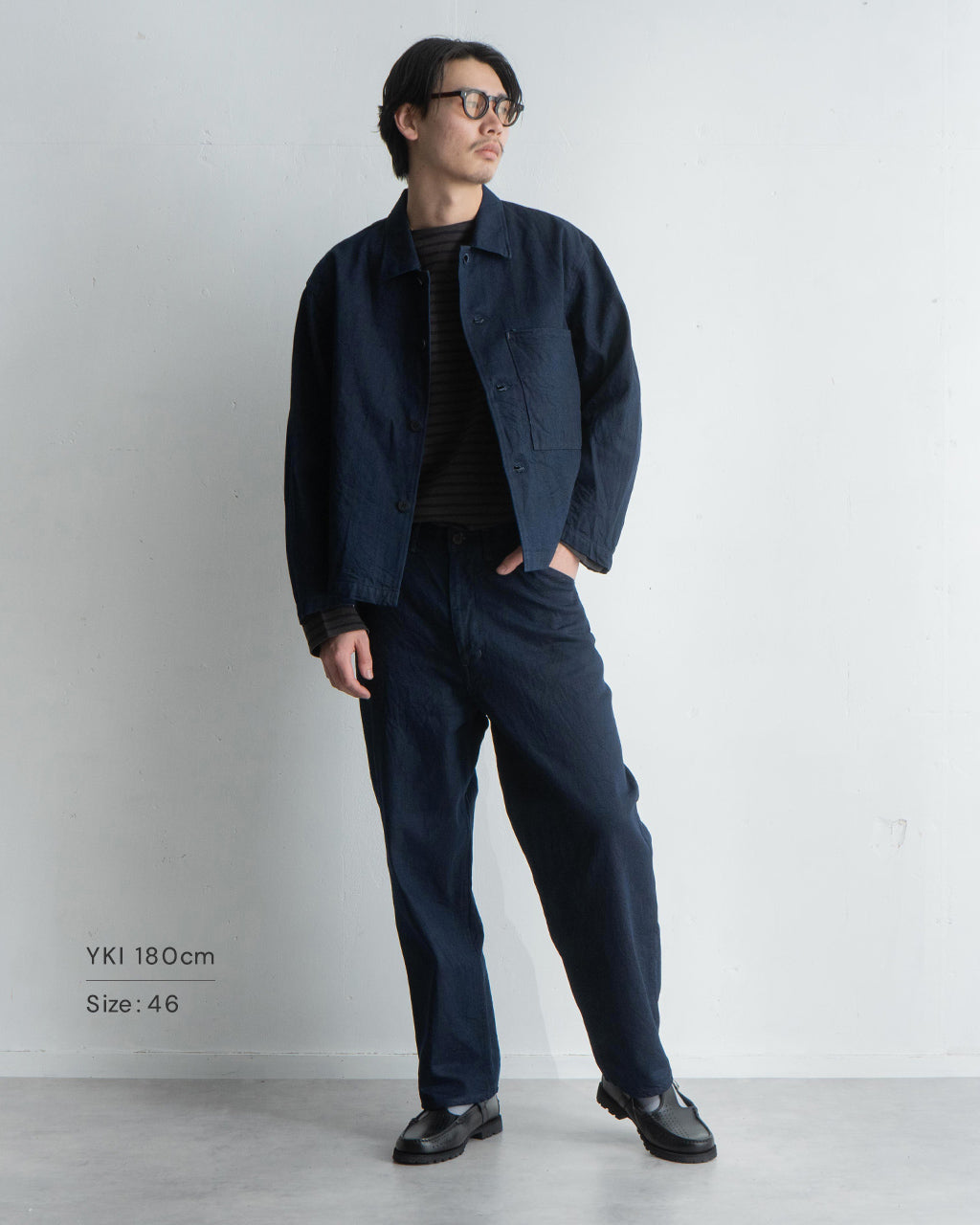 STILL BY HAND スティルバイハンド 11.5oz デニムブルゾン Denim Blouson アウター ジャケット カバーオール DN03251【送料無料】