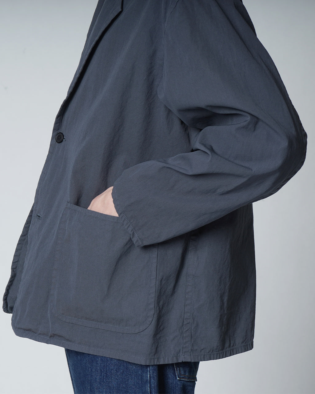 STILL BY HAND スティルバイハンド ガーメントダイ 2Bジャケット Garment-dye 2B jacket 羽織り  JK01241【送料無料】