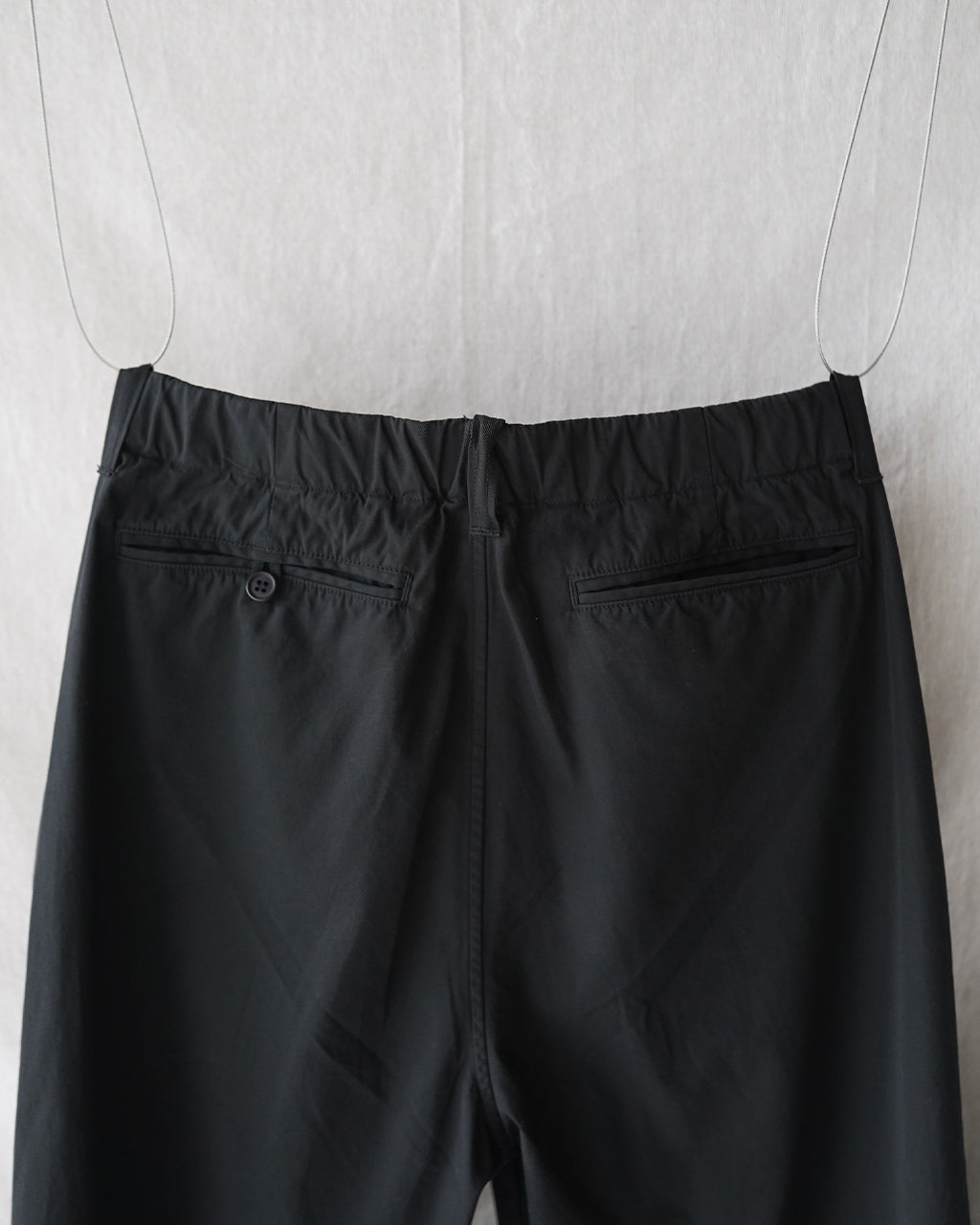 Garment-dye 2 pleat pants PT01261