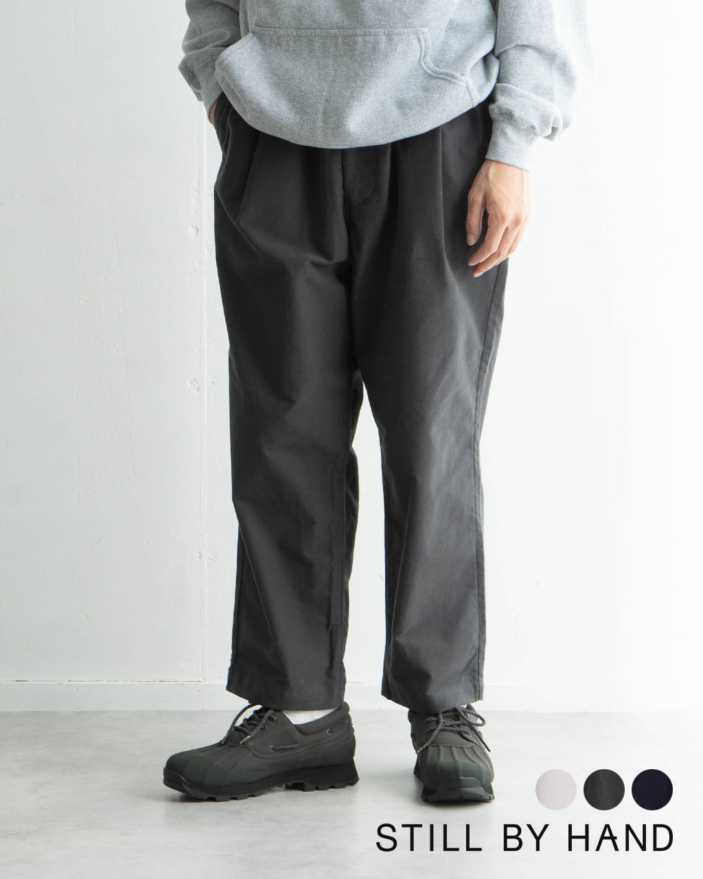 【SALE！20%OFF】STILL BY HAND スティルバイハンド パンツ PANTS ボトムス フルレングス テーパードパンツ PT03244