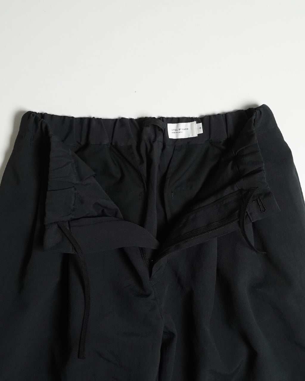 スティルバイハンド STILL BY HAND 2タックポリエステルパンツ 2 TUCK POLYESTER PANTS イージーパンツ PT04251 【送料無料】