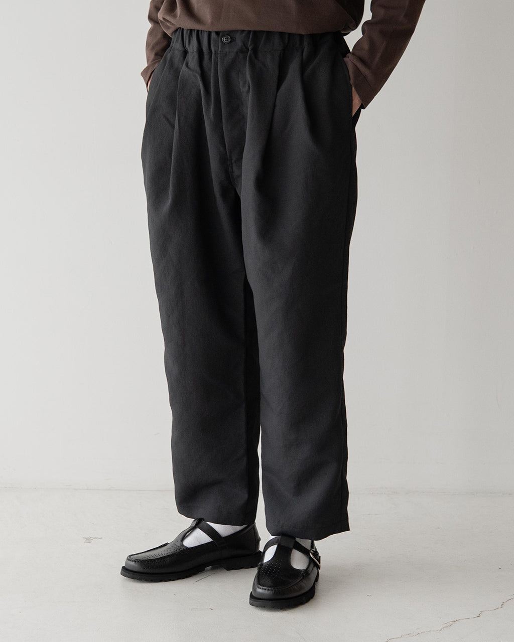 スティルバイハンド STILL BY HAND 2タックポリエステルパンツ 2 TUCK POLYESTER PANTS イージーパンツ PT04251 【送料無料】