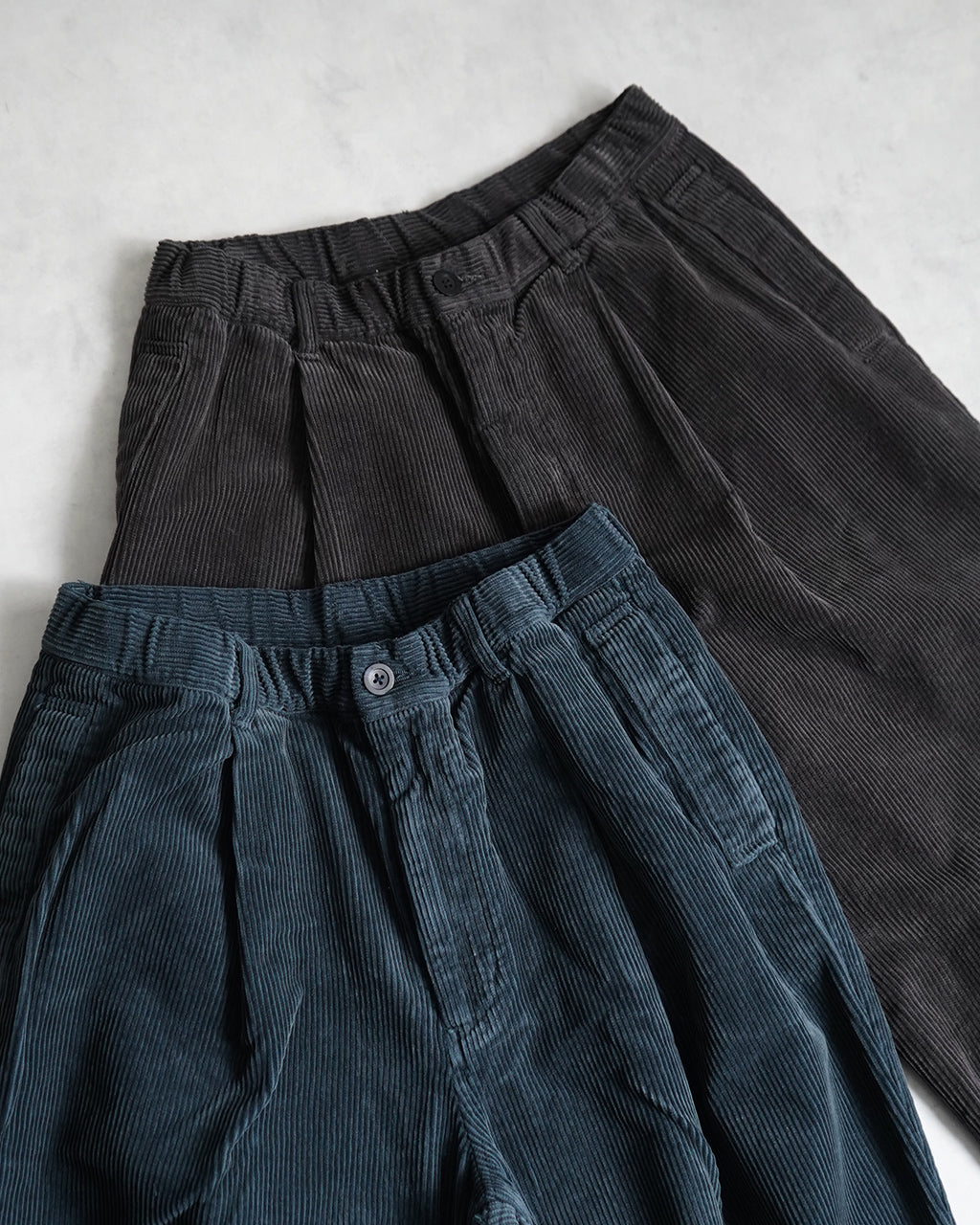 【SALE！20%OFF】STILL BY HAND スティルバイハンド ガーメントダイ コーデュロイ パンツ Garment-dye corduroy pants テーパードパンツ PT05243