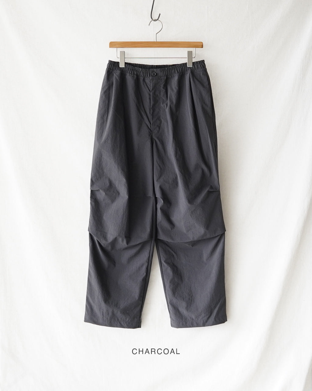 STILL BY HAND スティルバイハンド ニータック ワイドパンツ メンズ