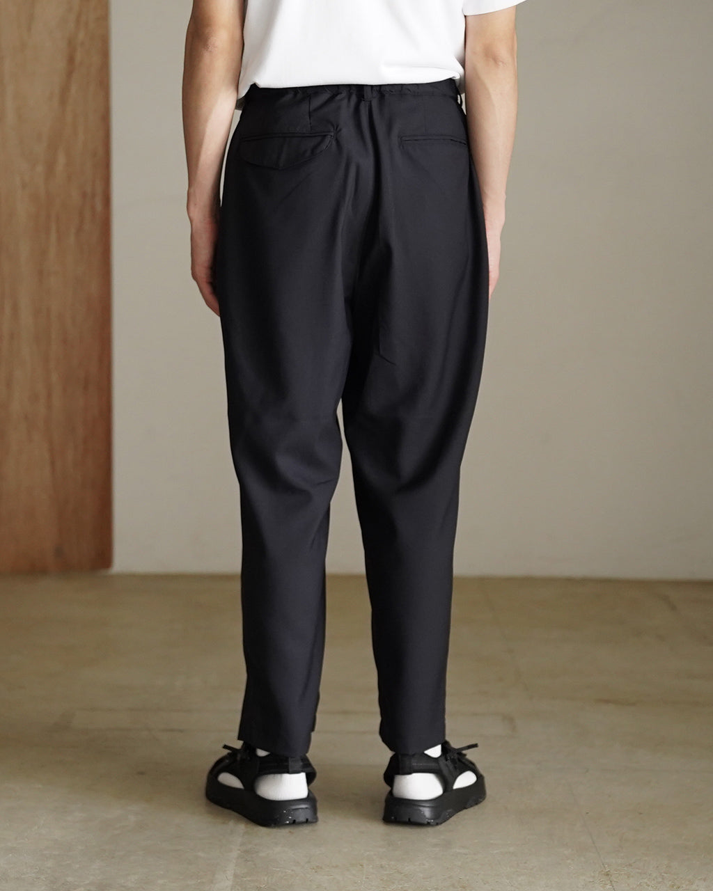 Summer wool wide pants PT09261