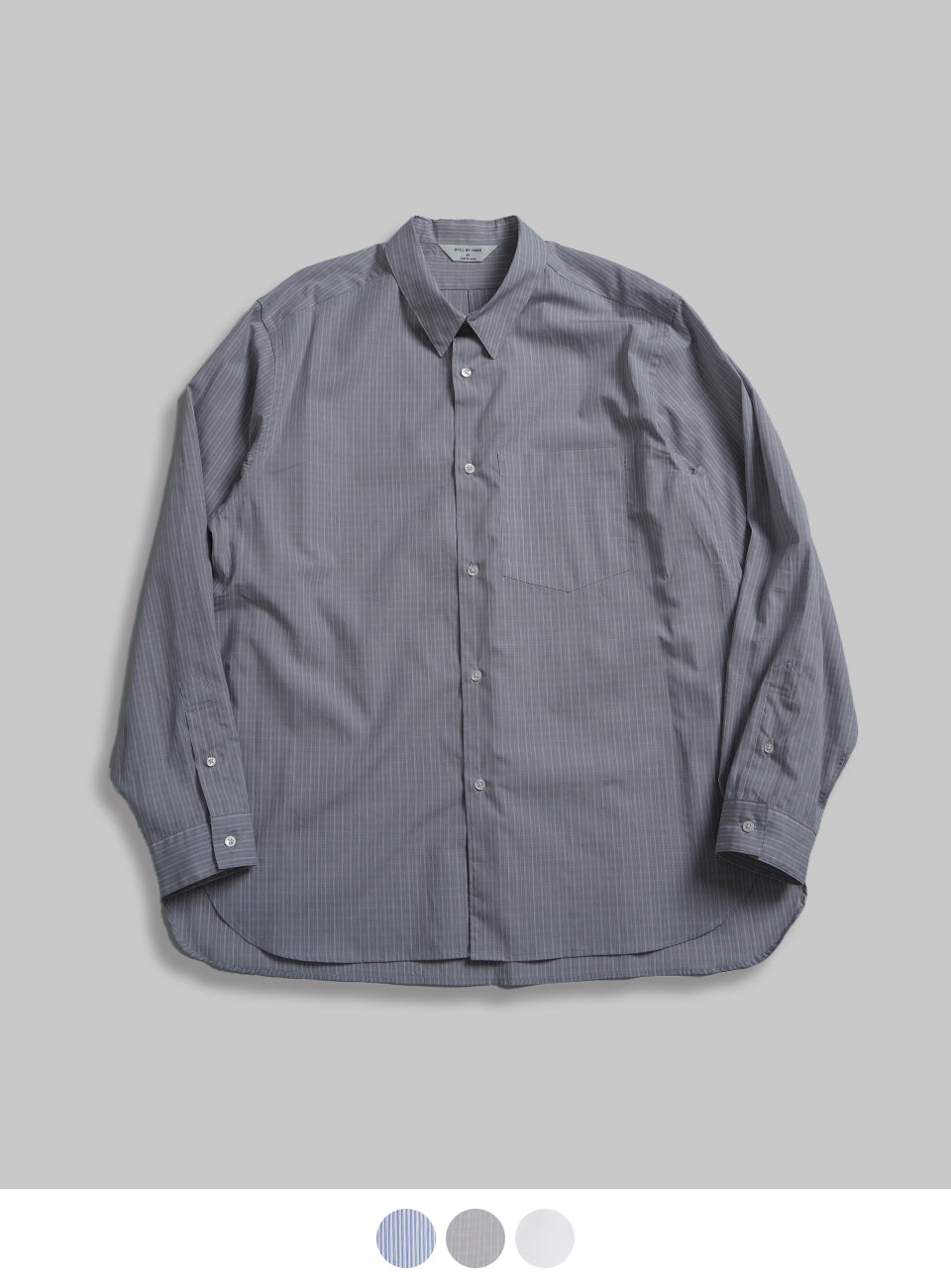 STILL BY HAND スティルバイハンド レギュラーカラーシャツ Regular collar shirt 長袖 SH00221【送料無料】