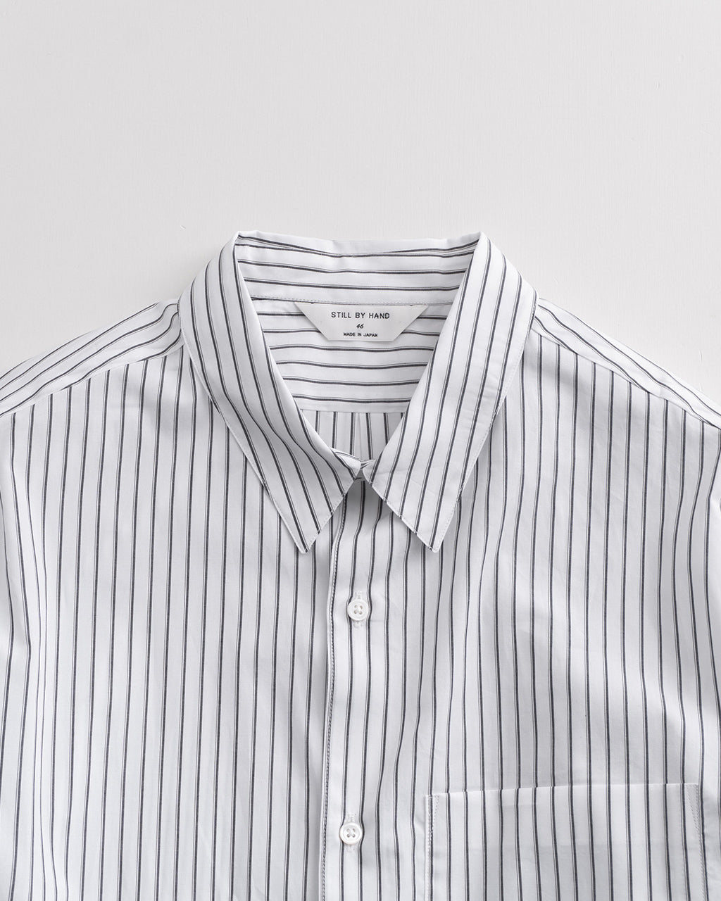 STILL BY HAND スティルバイハンド レギュラーカラーシャツ Regular collar shirt 長袖 SH00221【送料無料】