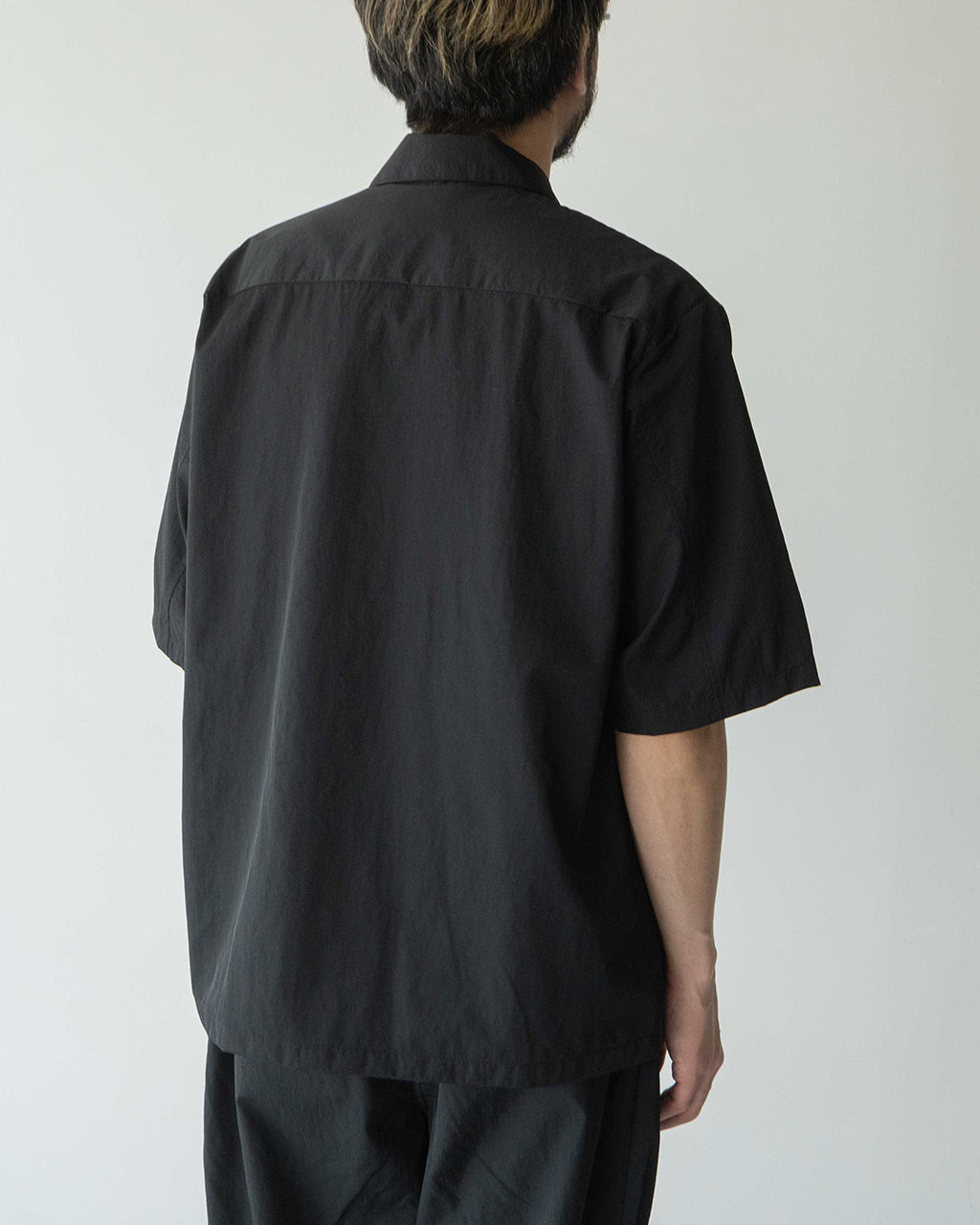 STILL BY HAND スティルバイハンド オープンカラーシャツ 半袖 開襟 ミニマル ポケット SH02252【送料無料】