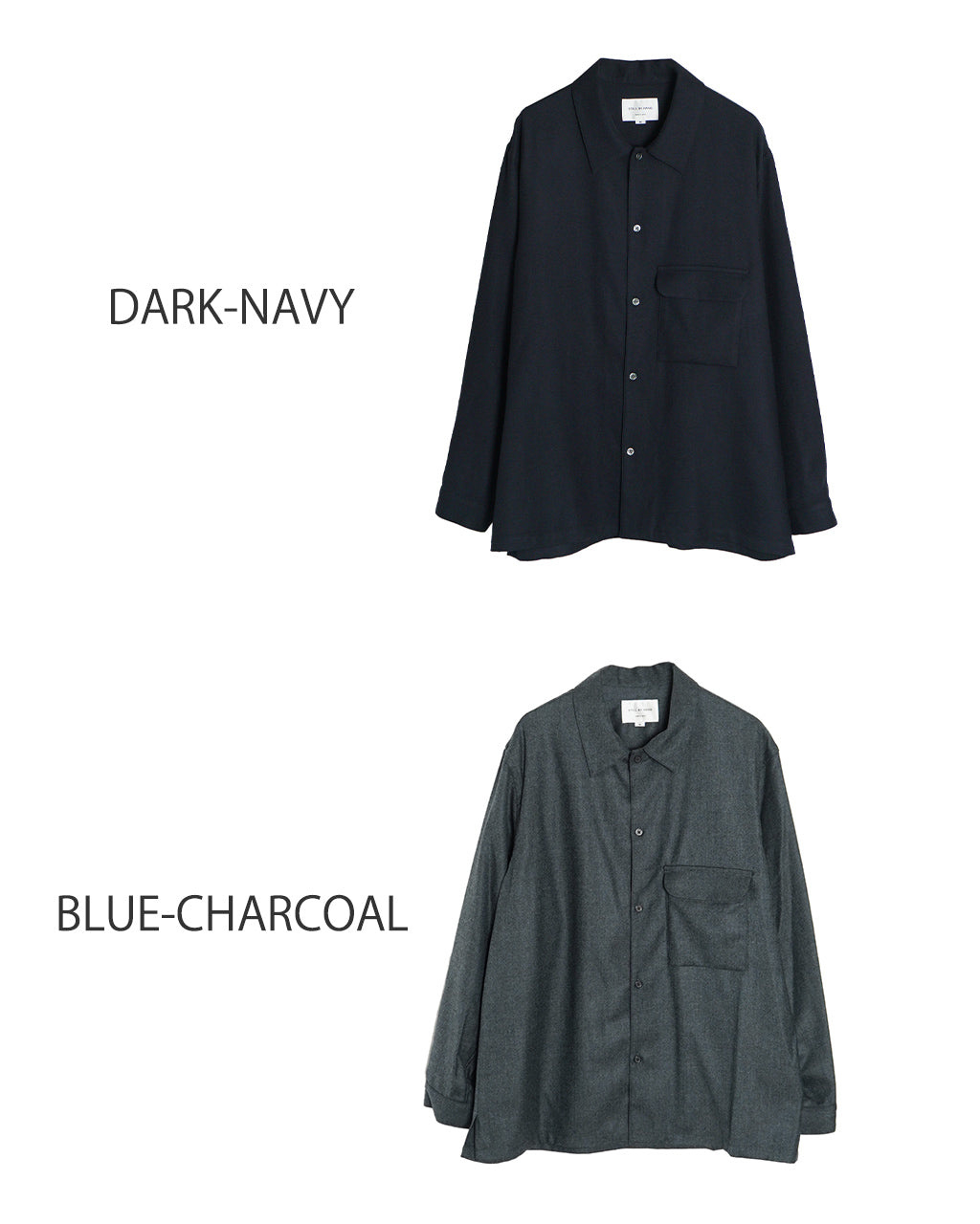 STILL BY HAND スティルバイハンド フラット ボトム ウール シャツ FLAT BOTTOM WOOL SHIRT ボタンシャツ SH03243【送料無料】