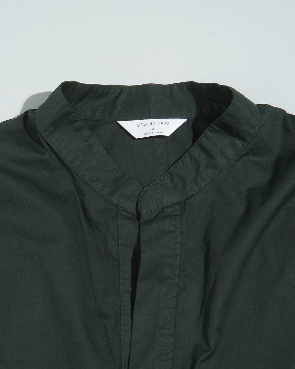 STILL BY HAND スティルバイハンド スキッパーシャツ Garment-dye over shirt ガーメントダイ オーバーサイズ プルオーバー コットン 上質シャツ SH03251 【送料無料】