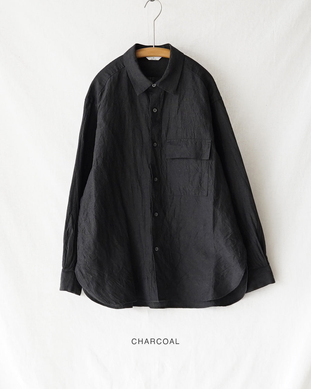 STILL BY HAND スティルバイハンド ウール リネン シャツ メンズ SH