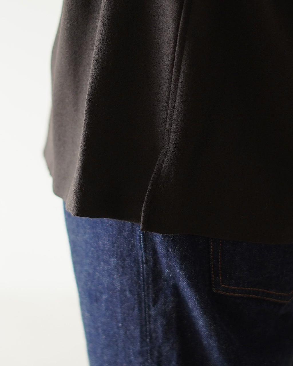 STILL BY HAND スティルバイハンド ウール オープンカラーシャツ