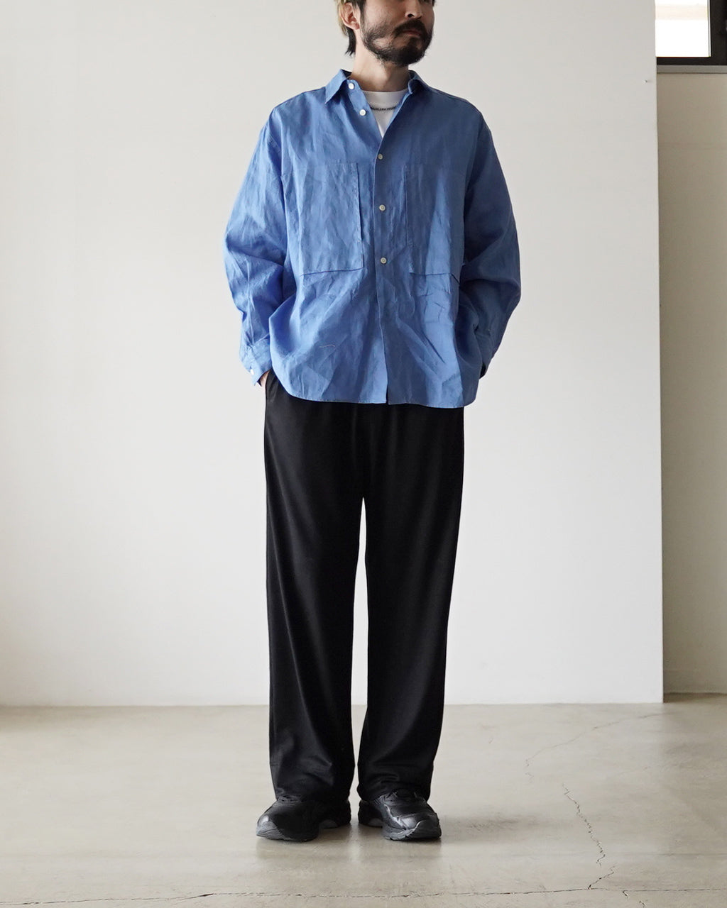 STILL BY HAND スティルバイハンド ガーメントダイ オーバーシャツ STILL BY HAND スティルバイハンド ガーメントダイ オーバーシャツ