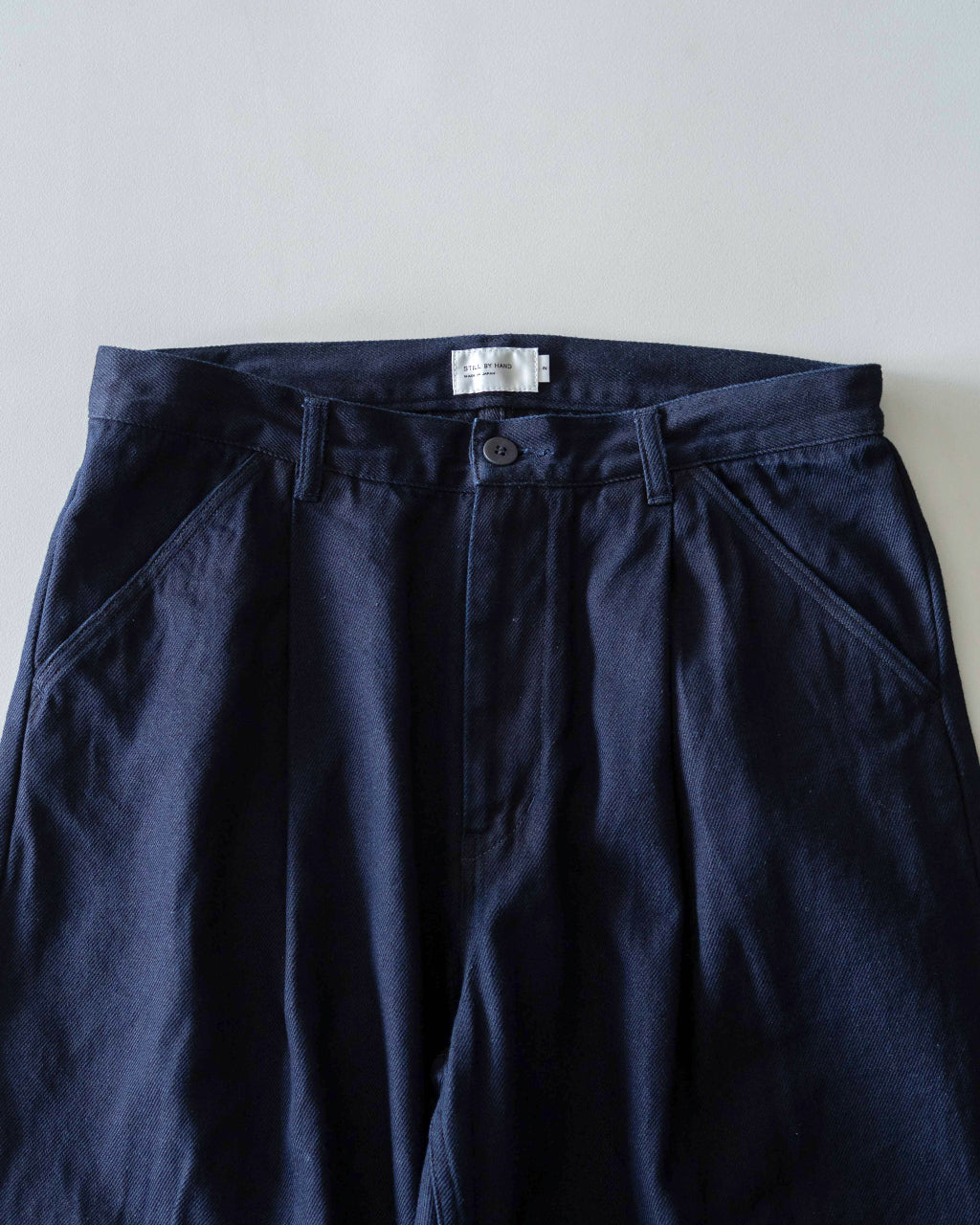 12oz denim deep tuck pants DN01263