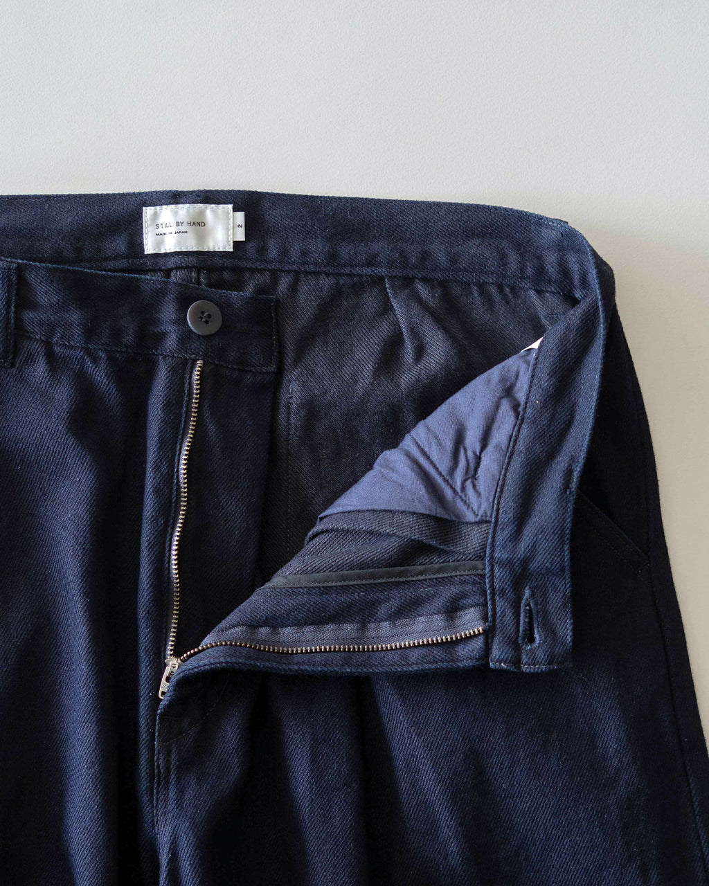 12oz denim deep tuck pants DN01263