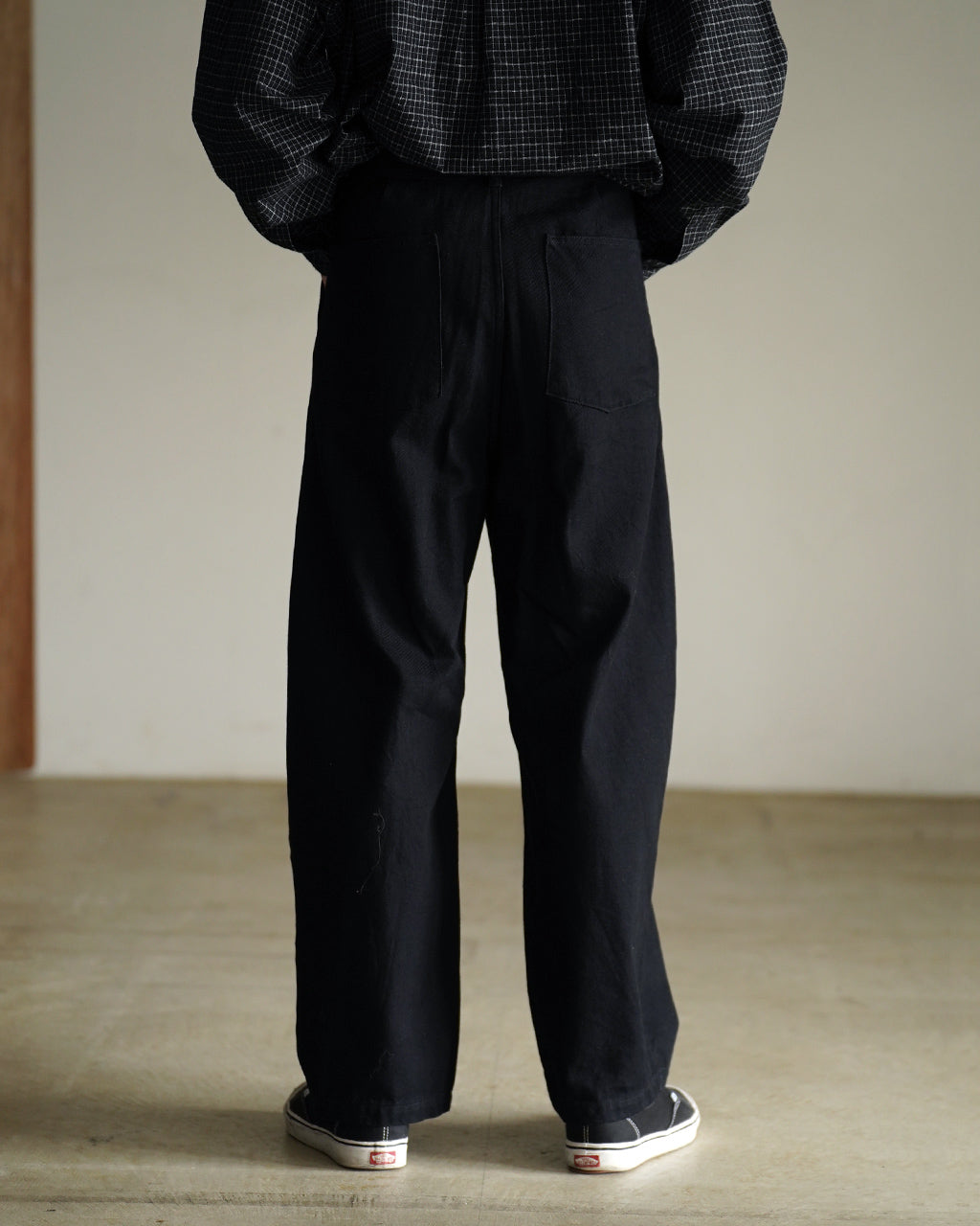 12oz denim deep tuck pants DN01263