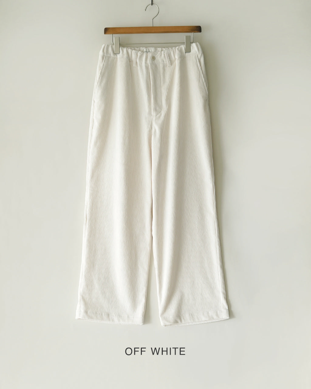 Corduroy straight pants PT03263