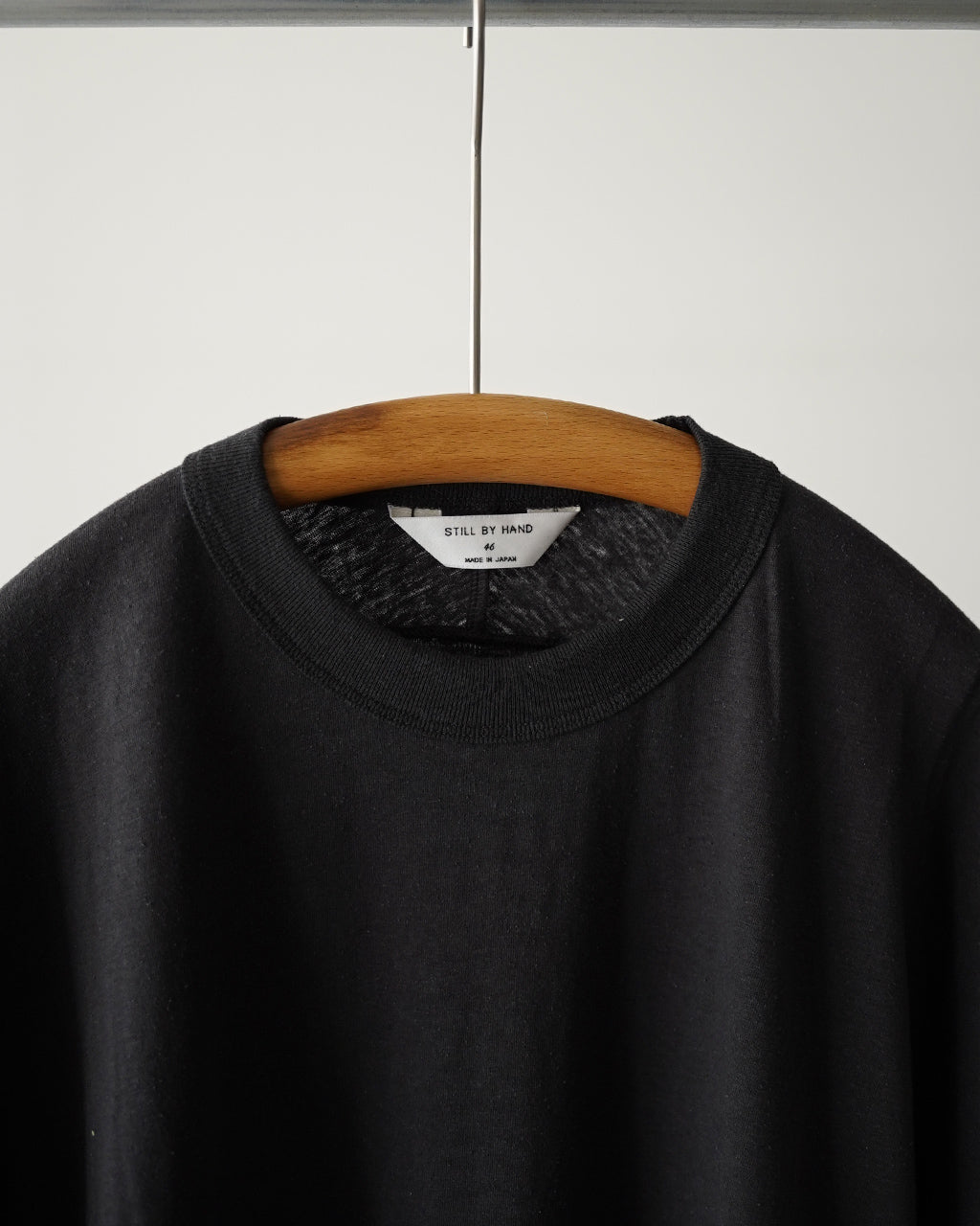 Cotton silk nep half sleeve T-shirt CS02262