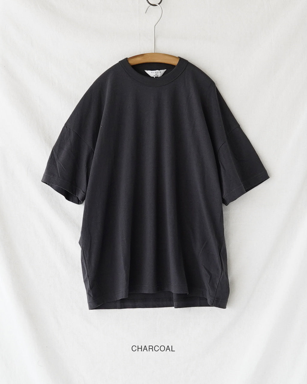 Cotton silk nep half sleeve T-shirt CS02262