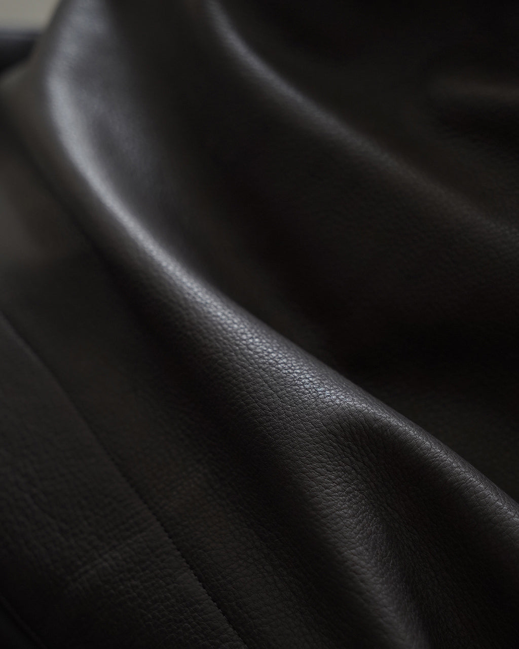 Leather half coat LE02263