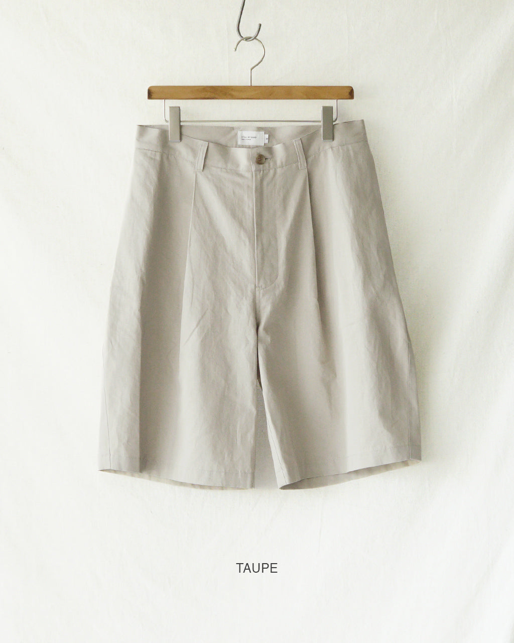 STILL BY HAND Linen mixed wide shorts ショートパンツ コットンリネン｜Crouka(クローカ)