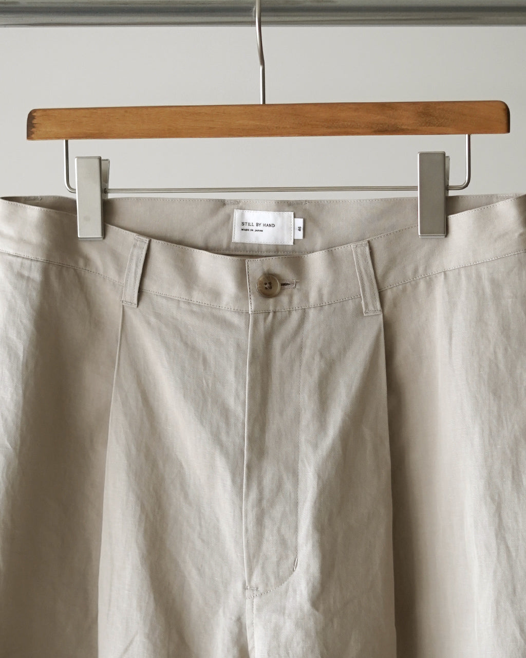 STILL BY HAND Linen mixed wide shorts ショートパンツ コットンリネン｜Crouka(クローカ)