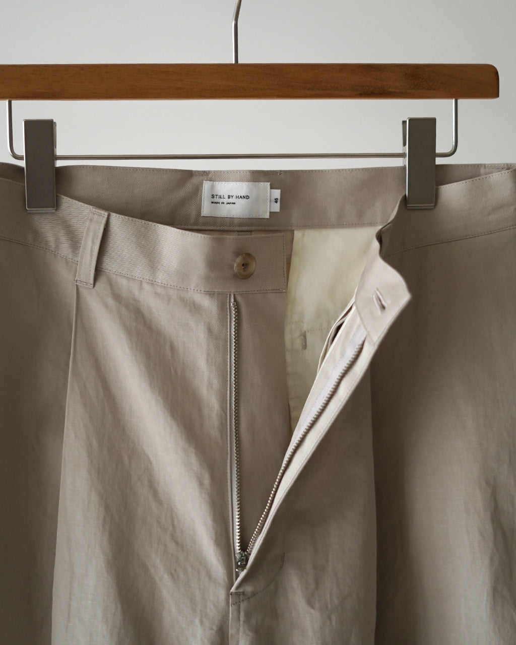 STILL BY HAND Linen mixed wide shorts ショートパンツ コットンリネン｜Crouka(クローカ)