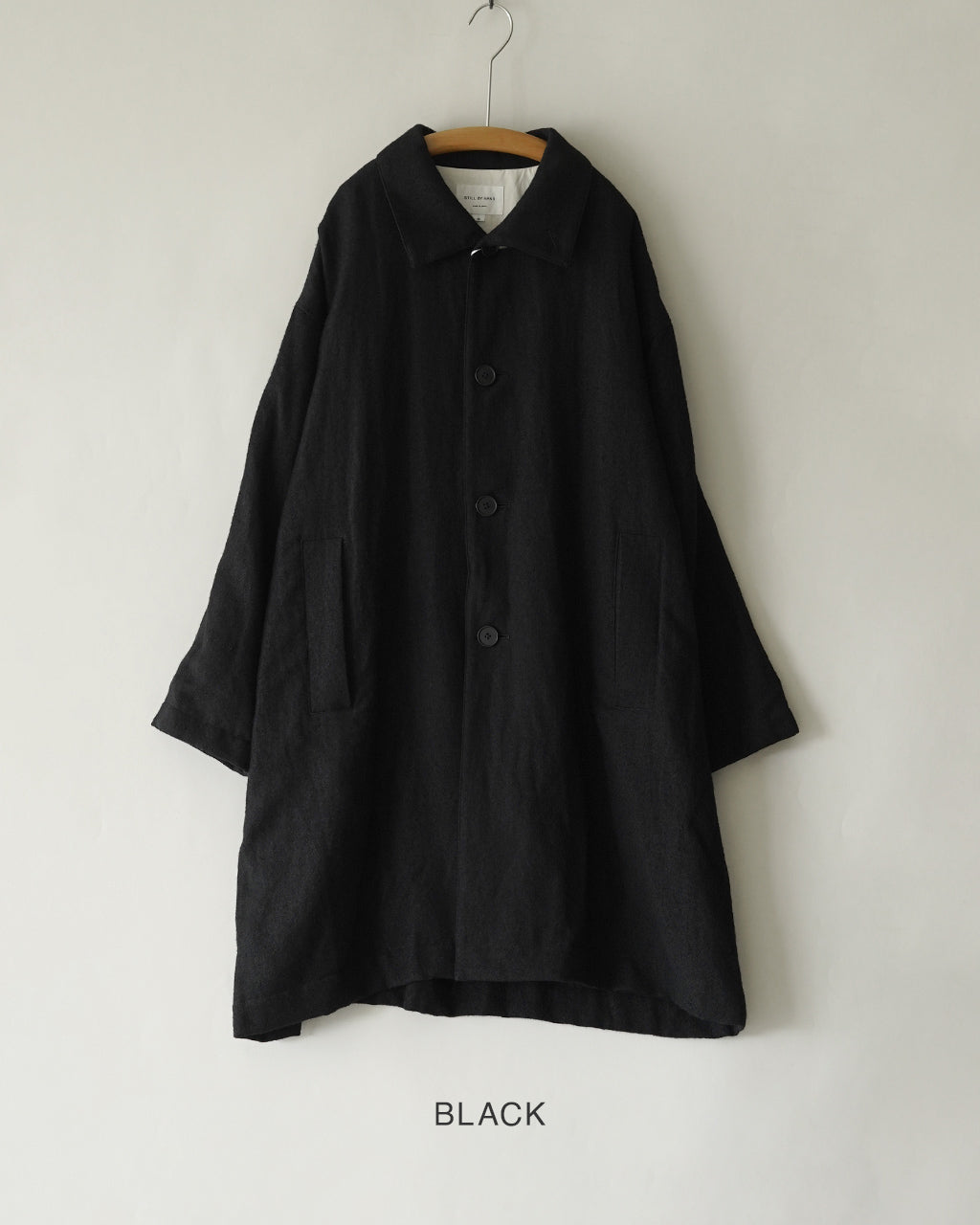 Linen mixed wool coat CO01263