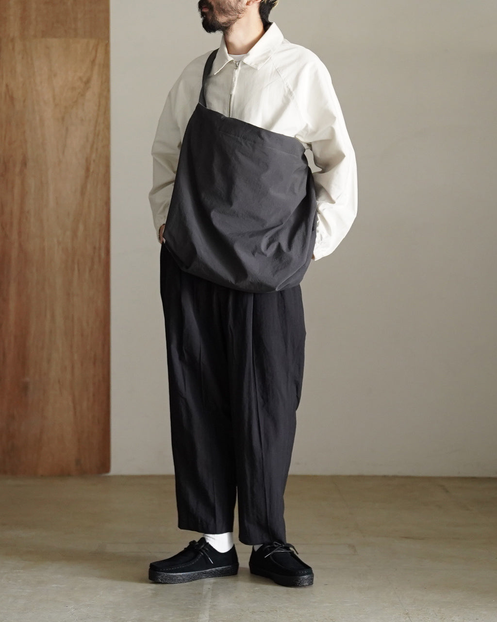 STILL BY HAND スティルバイハンド Nylon ox two-way bag ナイロン