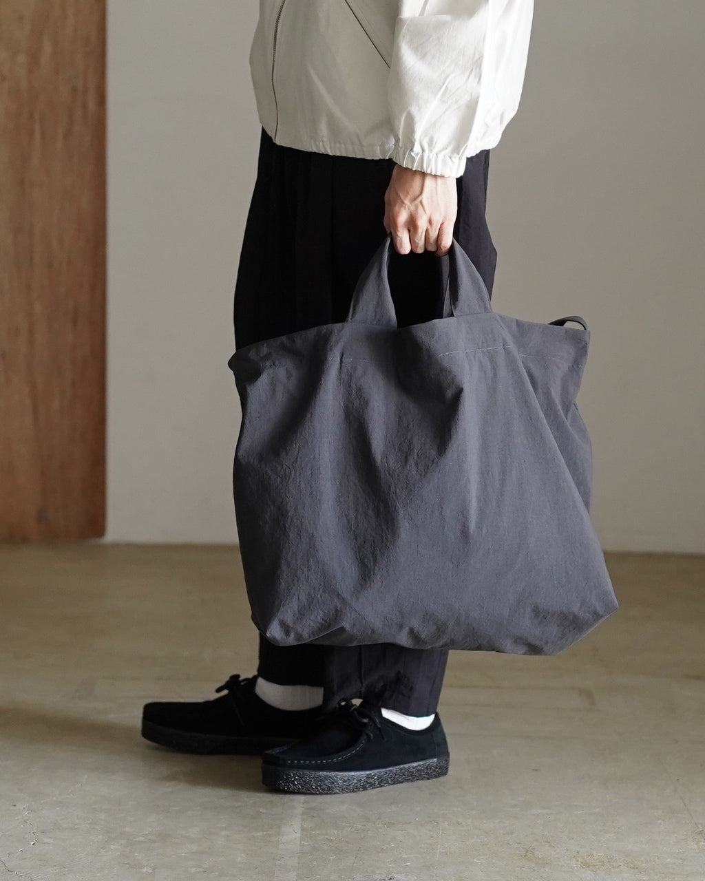 STILL BY HAND スティルバイハンド Nylon ox two-way bag ナイロン