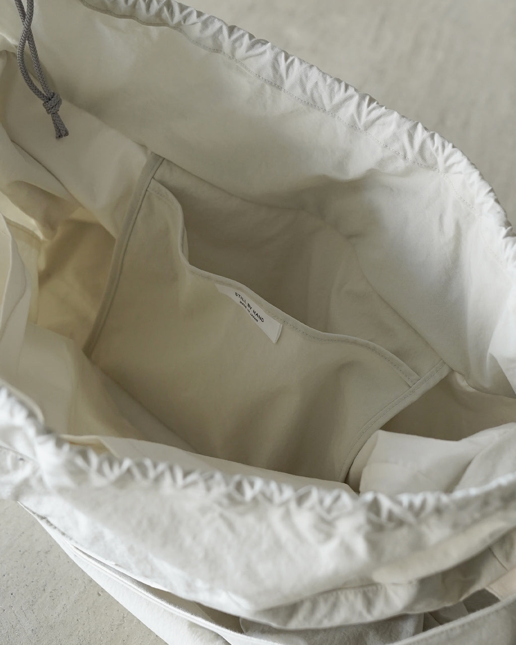 STILL BY HAND スティルバイハンド Nylon ox two-way bag ナイロン