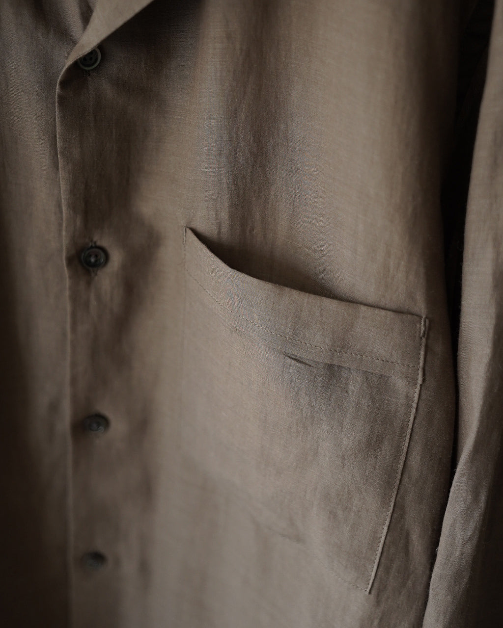 STILL BY HAND スティルバイハンド オープンカラーシャツ メンズ