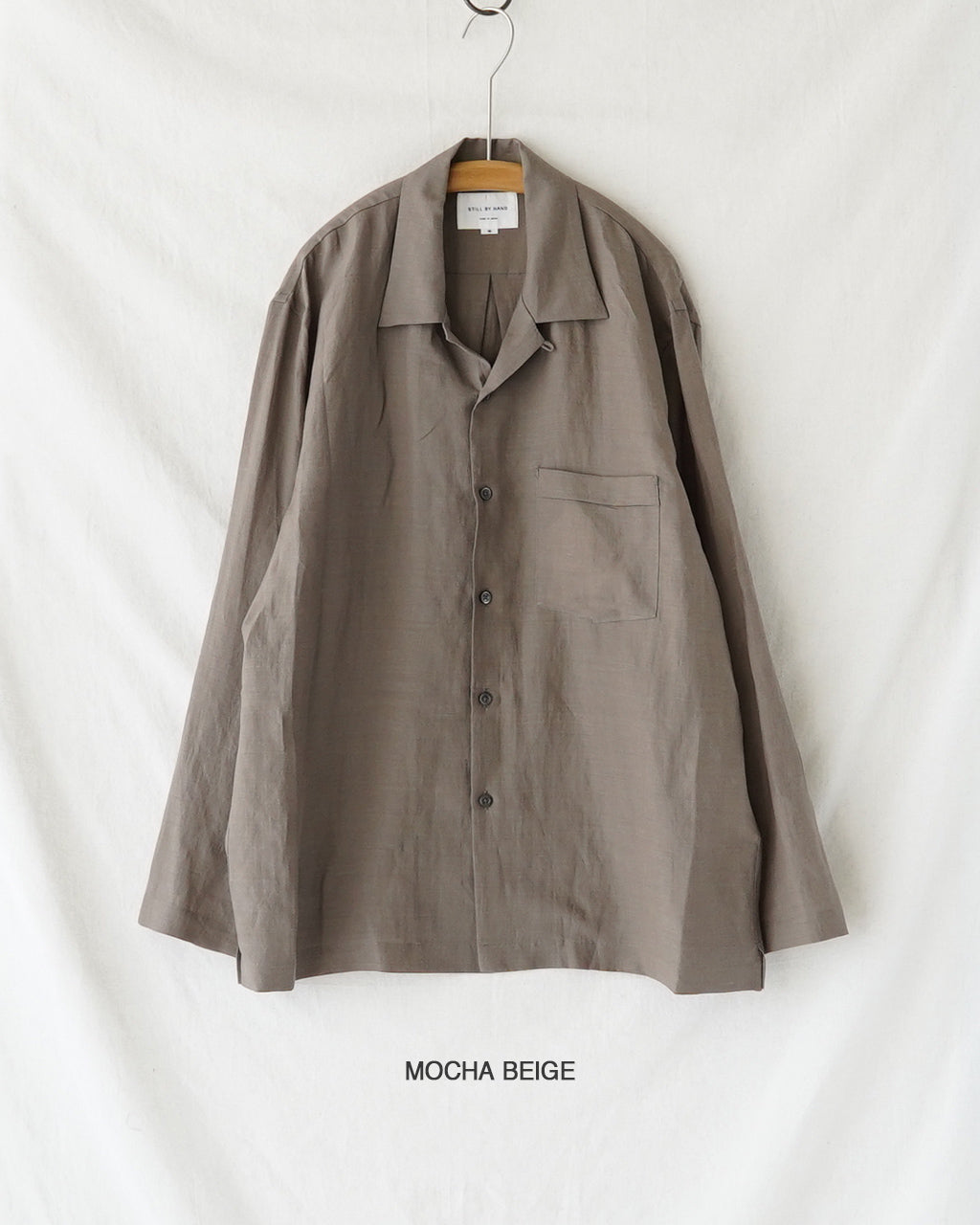 STILL BY HAND スティルバイハンド オープンカラーシャツ メンズ