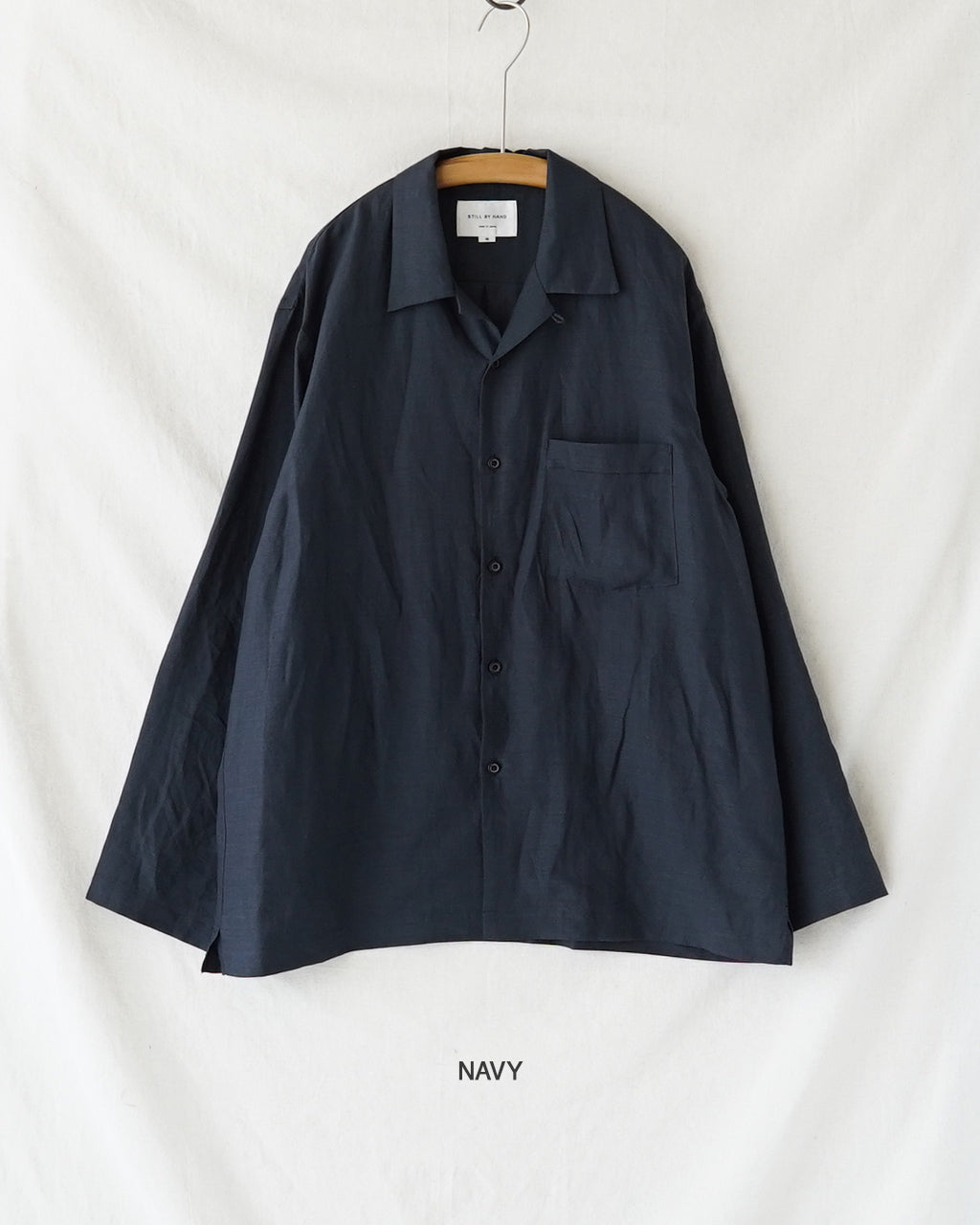 STILL BY HAND スティルバイハンド オープンカラーシャツ メンズ