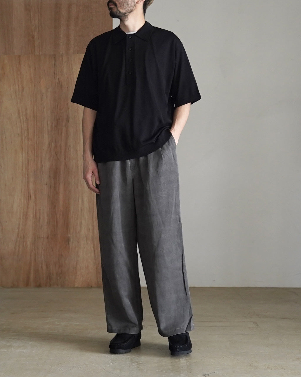 【美品】Still by Hand スティルバイハンド リネン イージーパンツ STILL BY HAND (スティルバイハンド) / 4タックパンツ「PT02211」 のご